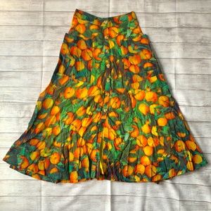 Maeve Summer Orchard Skirt NWOT